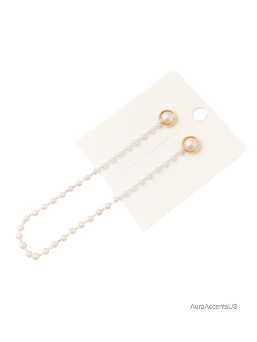 Vintage Pearl Shawl Chain Sweater Clips Brooch Cardigan Collar Holders